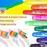 TBC The Best Crafts Paint Sticks for Kids Ages 2-8, 12 Classic Colors — image 5