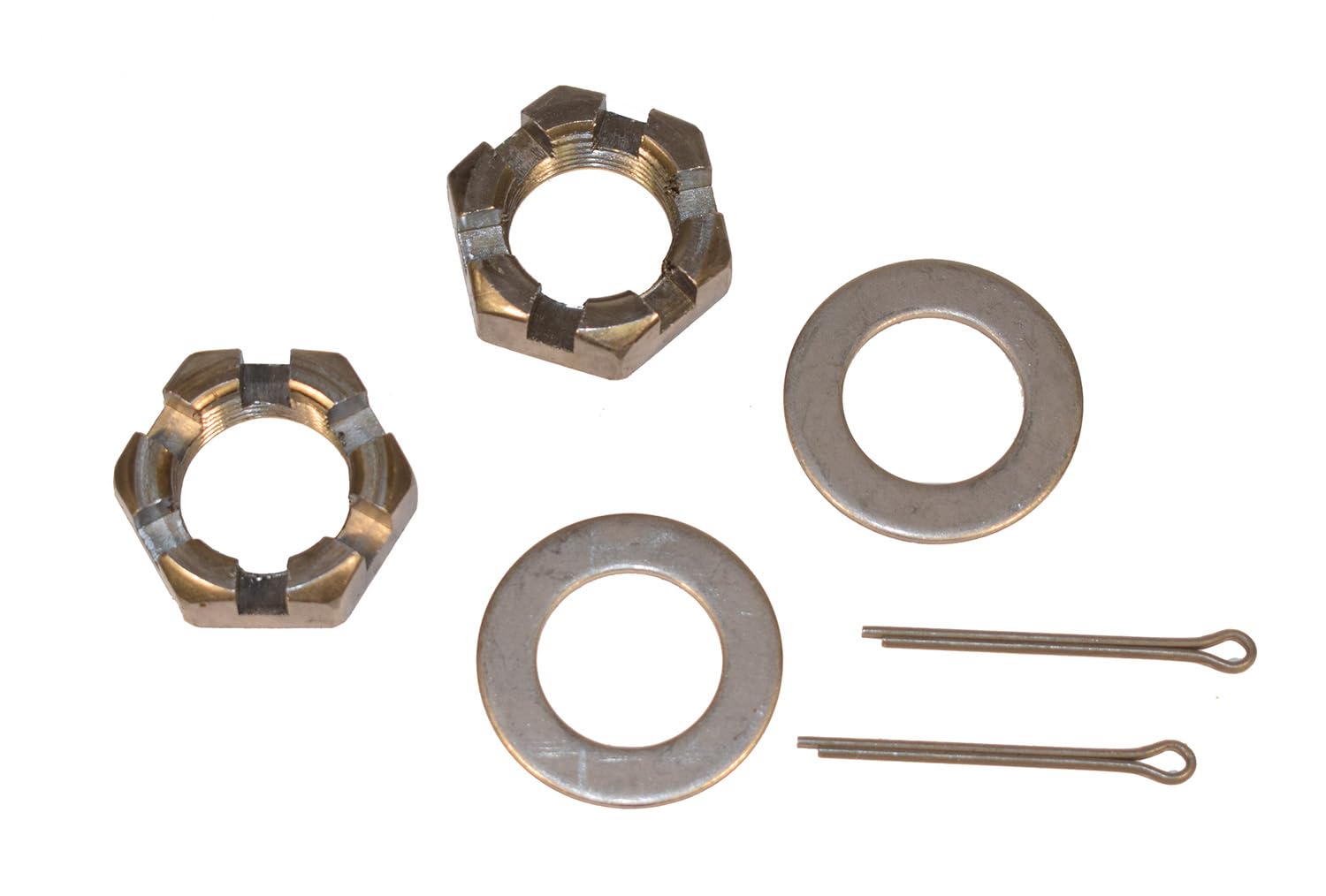 2 Sets Trailer Axle Nut Kit for 1