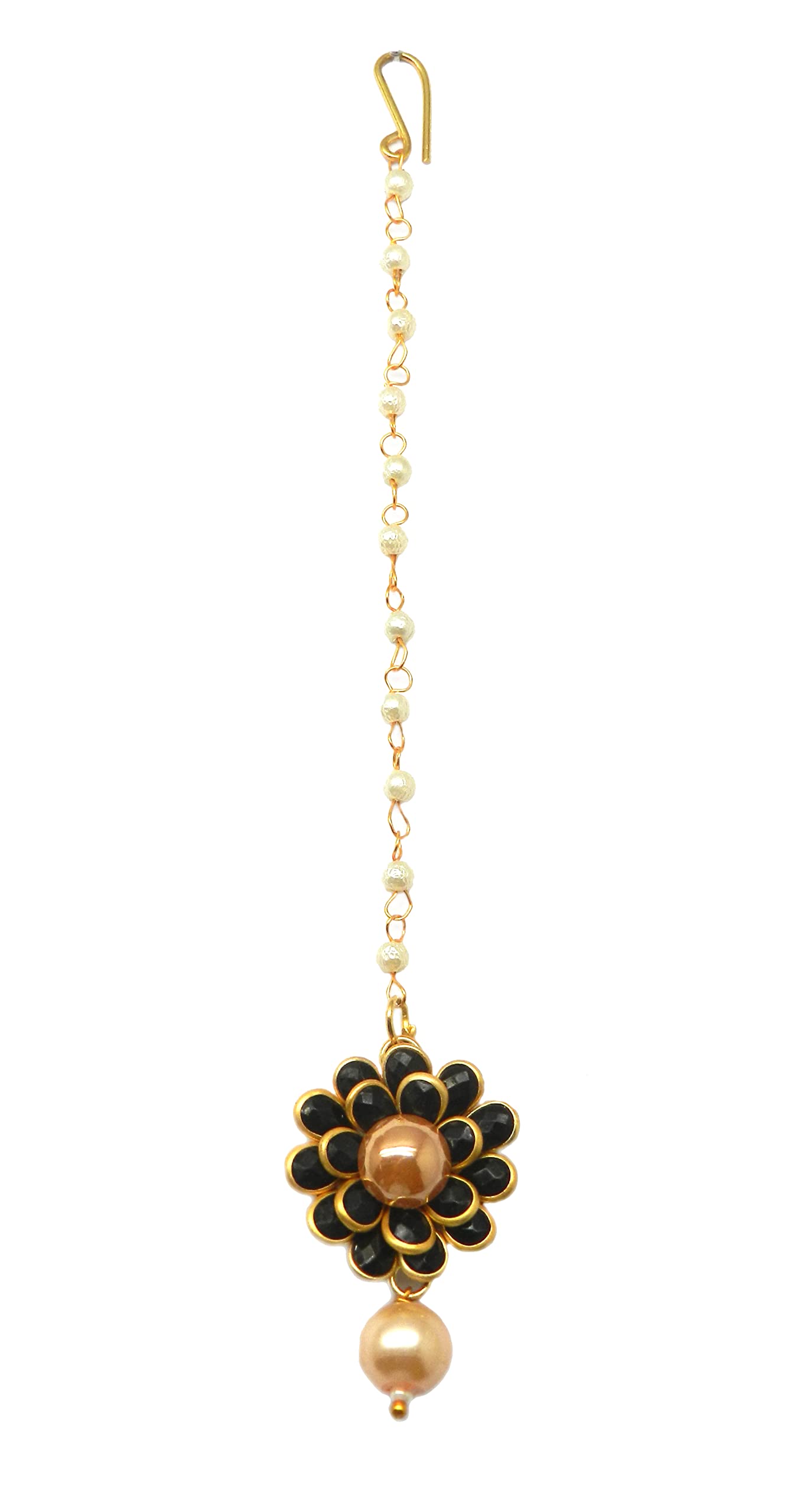 See full amazon price history chart for Radhesh Creation And Jewellery Flower Style Gold Plating Maang Tikka For Women - Black, MT-5176 Radhesh Creation And Jewellery Flower Style Gold Plating Maang Tikka For Women - Black, MT-5176 (B0C6MW6JHK) Amazon Price History, Amazon Price Tracker