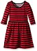 Marmellata Little Girls' Pink Striped Knit Dress