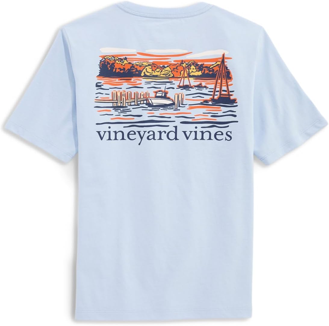 vineyard vines Boys' Dockside Autumn Wakes Short Sleeve Tee (Toddler/Little Big Kids) - Image 2