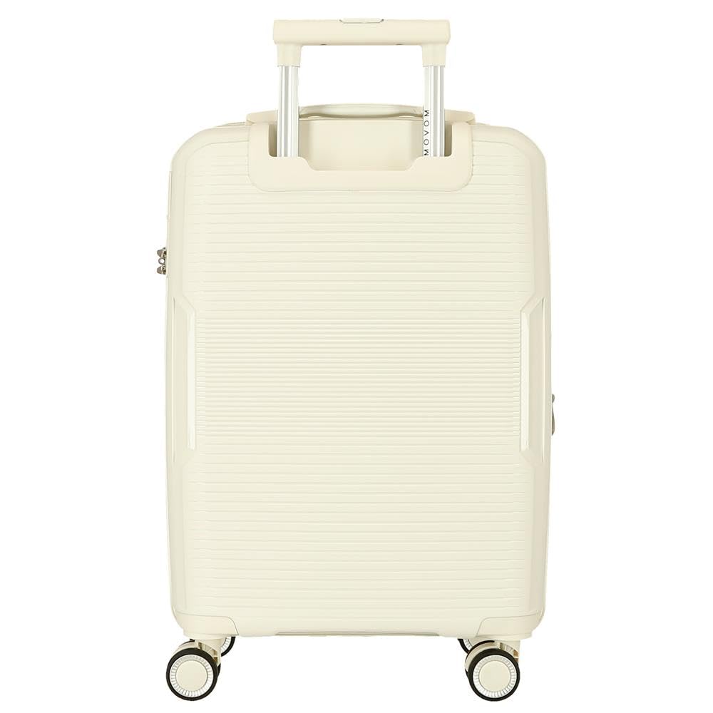 Movom Joumma Bags Inari - Valigia rigida ABS, diverse dimensioni, nero, verde, rosso, grigio, poliestere, bianco, 40x55x20 cms, Valigia espandibile