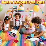 FUNNYB&G Foil Art Party Favors for Kids - 24 Pack Foil Art Crafts Kits Coloring Books, Goodie Bag Stuffers Party Favors for Kids 4-8 8-12, Bulk Birthday Classroom Prizes Girls Boys Gifts (Classic) - Image 4