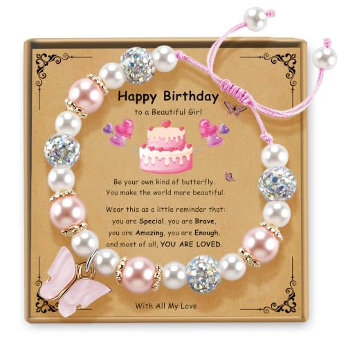 Image of Sereney Birthday Gifts for Girls, 1-16 Year Old Girl Birthday Bracelet Gift