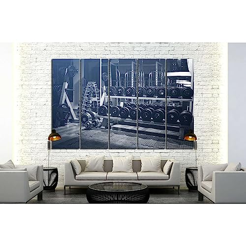 Décoration murale №199 ZELLART pour sublimer le salon grand tableau 5 panneaux