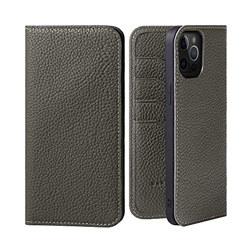 HANATORA iPhone12ProMax P[X 蒠^ {v X}zP[X X}z X^h R[hz_[ t VNJ[tU[ Mtg }OlbgȂ I[uO[ PH-12ProMax-OliveGray Mtg aMtg 