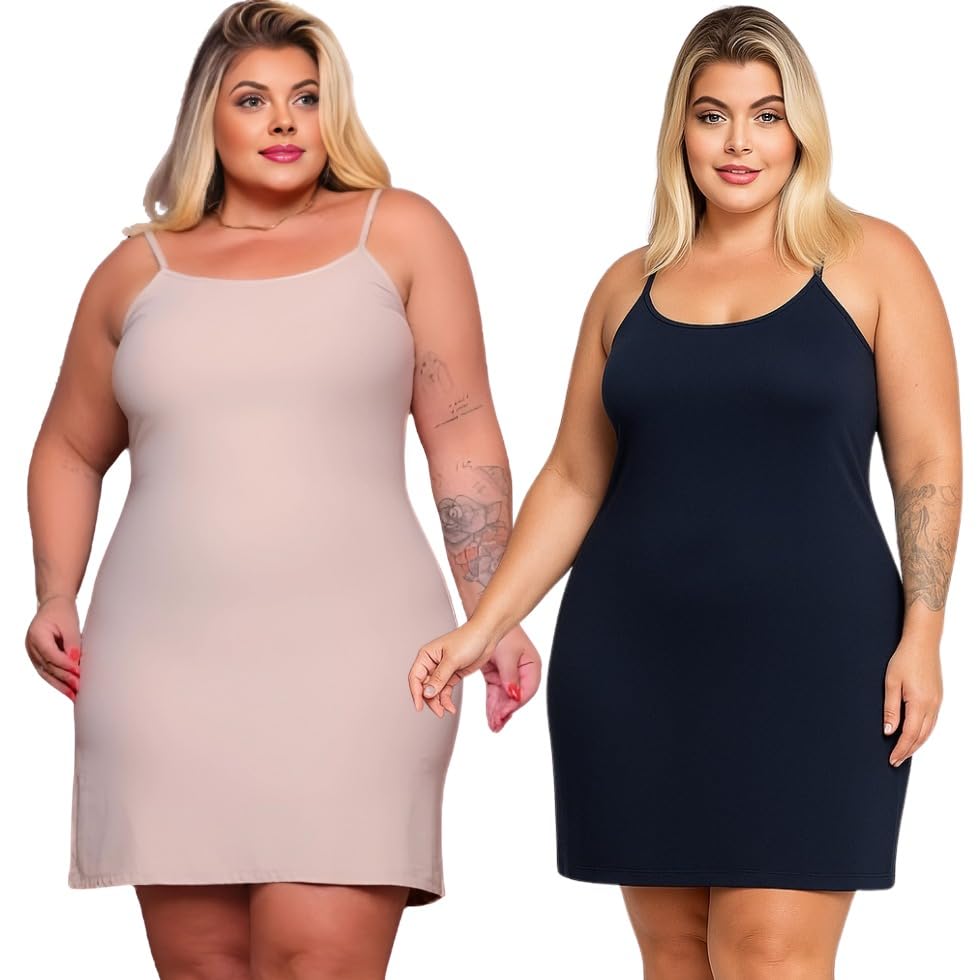 2 dress - black and baige