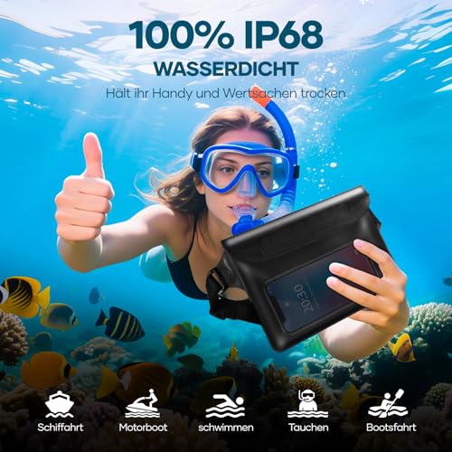 Wasserdichte Bauchtasche - Wasserfester Beutel – Bild 2