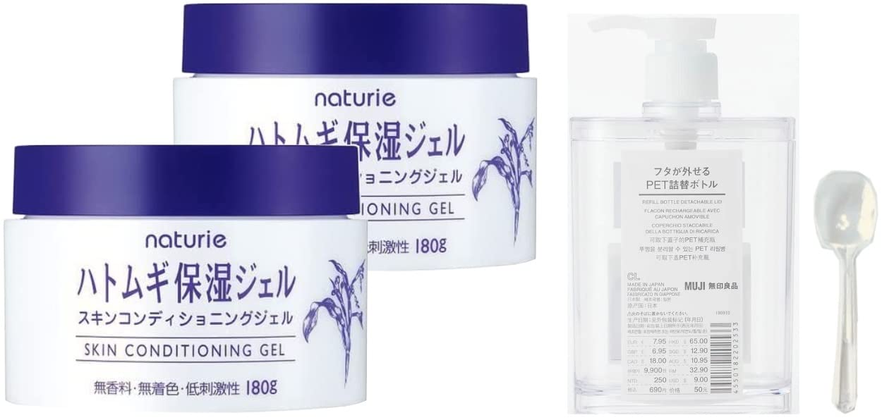 Amazon | ナチュリエ スキンコンディショニングジェル 180g ハトムギ