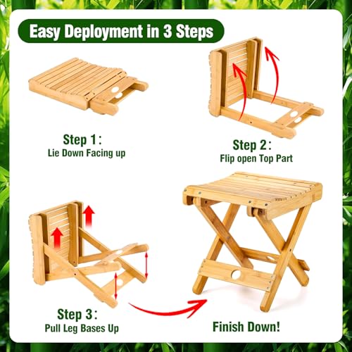 Bamboo Sauna Chair, Portable Steam Sauna Chair Indoor, Steam Sauna Seat - Image 2