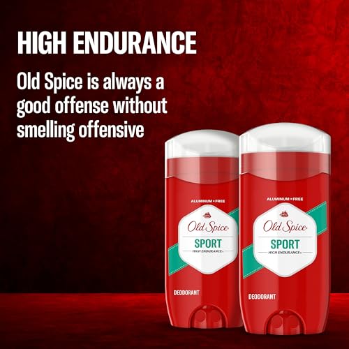 Image of Old Spice Aluminum Free Deodorant For Men, High Endurance, 24 /7 Sweat Defense to Eliminate Odors, 24 /7 Freshness & Lasting Scent, Pure Sport Scent, 3.0 oz (Pack of 2)