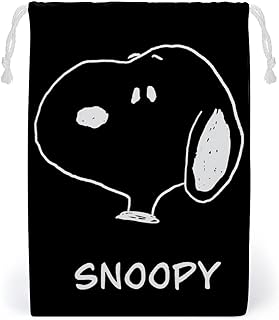 巾着袋 スヌーピー 小さめ 巾着ポーチ 収納ポーチ 軽量 化粧ポーチ 小物入れ ッグインポーチ おしゃれ 可愛い 雑貨収納 再利用可能 持ちやすい 通勤 通学 旅行用 男女兼用 プレゼント 25×20cm