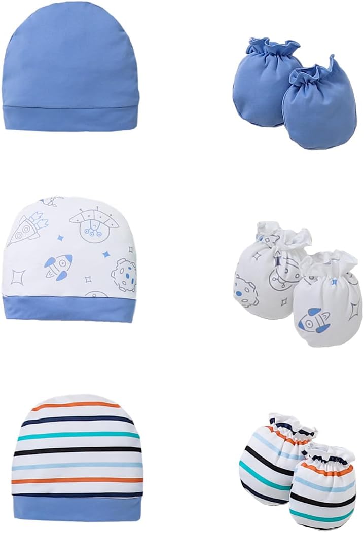 Newborn Baby Boys Clothes Outfits Funny Pattern Romper Pants Set Infant Unisex Baby Clothing 12Pcs - Image 5