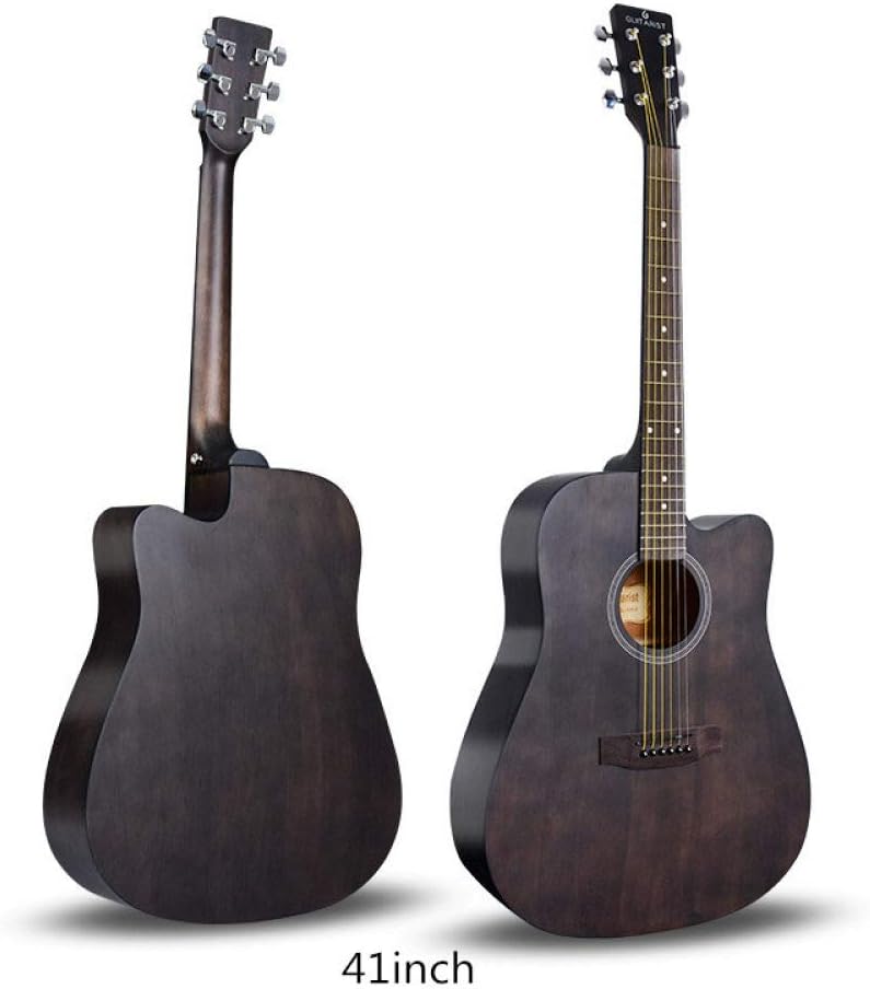 ABMBERTK Guitar ，40 41 inch ，Acoustic Guitar ，nanyang wood glossy Finish ，Rosewood Fingerboard guitar， with guitar strings,41 inches