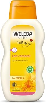 Weleda Weleda Lait Corporel au Calendula Bio Soin Apaisant et Protecteur 200 ml