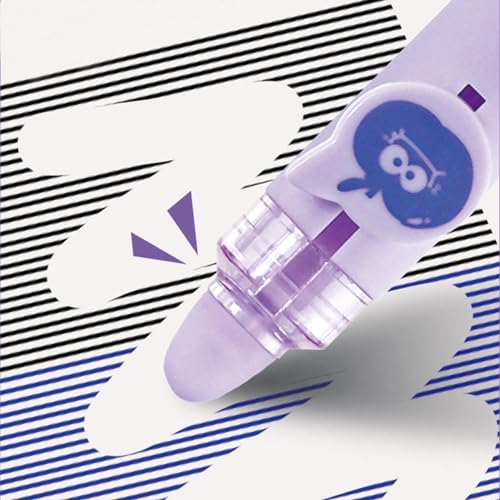 MOZXIRZ 4 bolígrafos retráctiles de tinta en gel borrables miniatura 4