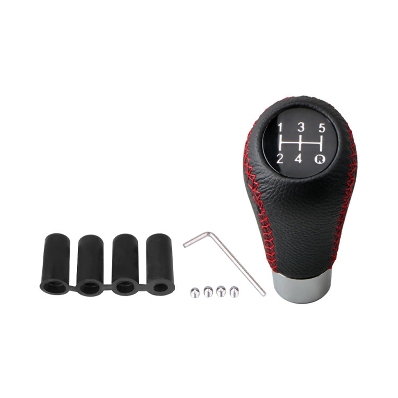 Hsioluted Shifter Lever Knob Car Replacement Accessories Shifts Gear Knob 5 Speed Gear Shifter Stick Shifts Manual Stick