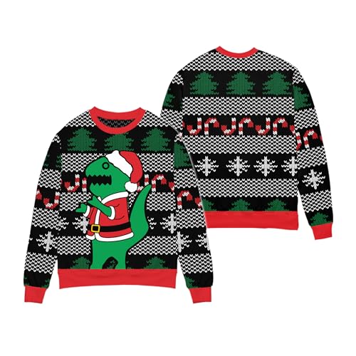 Christmas Sweatshirt 3D Graphic Pullover Funny For Men Women Unisex Sweater, Hilarious Holiday Pullovers 4 Christmas Sweatshirt 3D Graphic Pullover Funny For Men Women Unisex Sweater, Hilarious Holiday Pullovers - Image 5