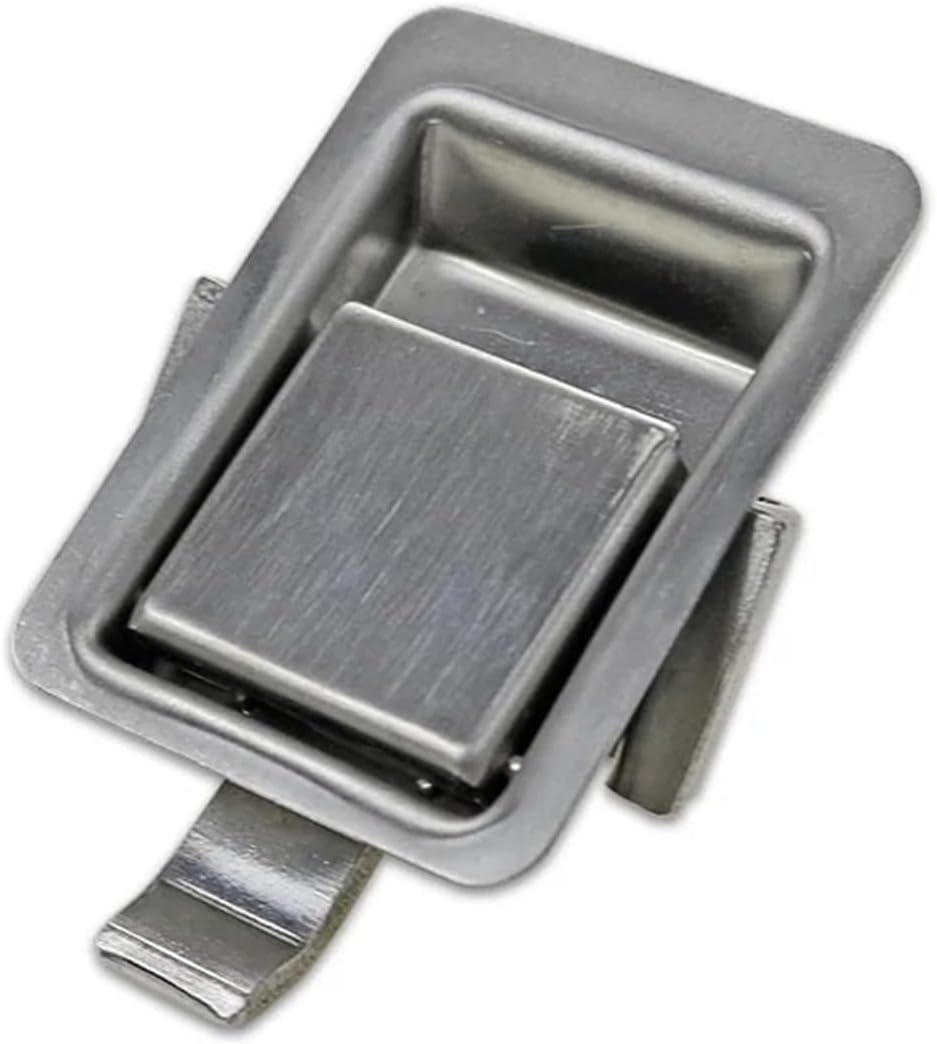 Square Lock 304 Stainless Steel Industrial Cabinet Panel Lock 1Pcs