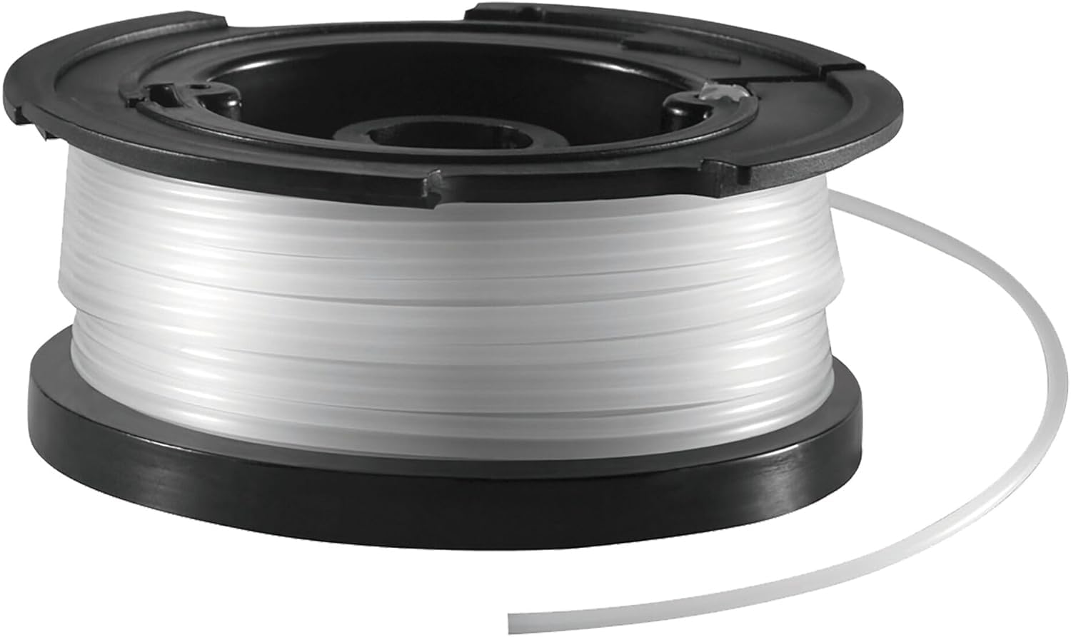 BLACK+DECKER Outil 3-en-1 Filaire 550W : Coupe-Bordures, Dresse-Bordures et Tondeuse, 30 cm & Bobine de Rechange pour Coupe-Bordures, Bobine Reflex, 10 m, ⌀1,5 mm, A6481-XJ