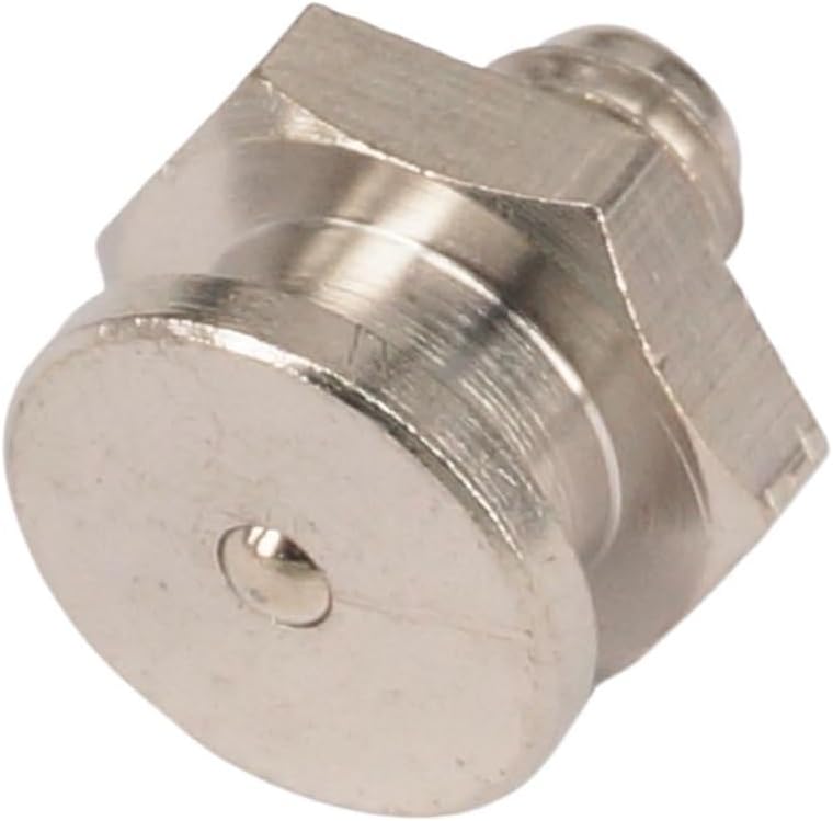 1PC 1/8" BSPP Thread Metric Thread Male Nickel Brass Male Button Head Grease Zerk Nipple Boat