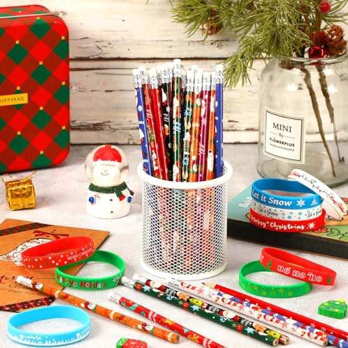 Set de 72 lápices y pulseras de Navidad JUNEBRUSHS miniatura 4