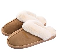 TCXWHSSM Damen Warme Hausschuhe,Winter Warme Pantoffeln,Faux Lammfell Pantoffeln,Weicher Plüsch Retro Hausschuhe,Hausschuhe damen winter,Flauschige Rutschfeste Slippers,Drinnen und Draußen,38-39 EU