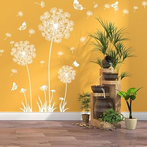 Traziewell Dandelions Wall Stickers for Decor Cover