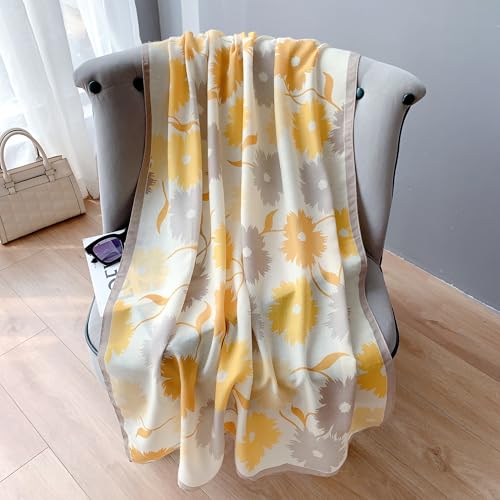 Image of Viscose Scarf for Women | Lightweight & Long | Stole for Women - Stylish Design | Neck Scarf, Hair Scarf, & Head Scarf for Women & Girls | All Season Accessory