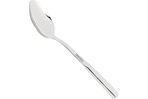 Viking Solid Stainless Steel Ergonomic Cooking Spoon: Essential Kitchenware for Culinary Adventures