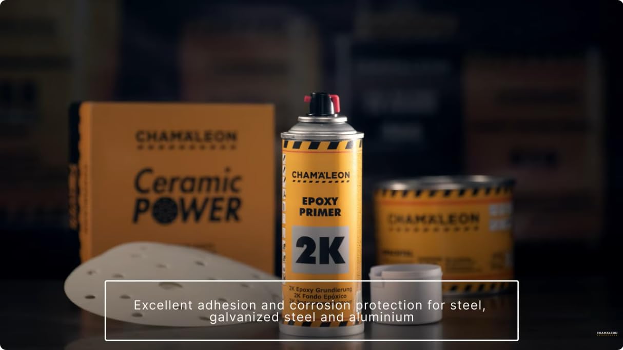 Chamäleon Premium 2K Epoxy Primer Beige Primer Spray anticorrosione 200 ml