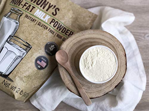 Anthony'S KA-M5T4-1BMT Non Fat Milk Powder, 2 Lb thumb #3