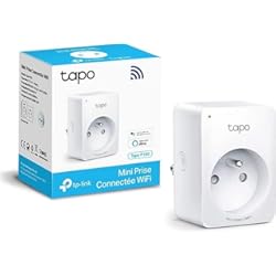 Mejor Enchufe Inteligente 2021 TP-Link Tapo Enchufe Conectado WiFi, Enchufe Inteligente Compatible con Alexa y Google Home, 10A, Control de Cafetera, Lámpara, Radiador Remoto No requiere Hub, Tapo P100(FR) 1 Pack