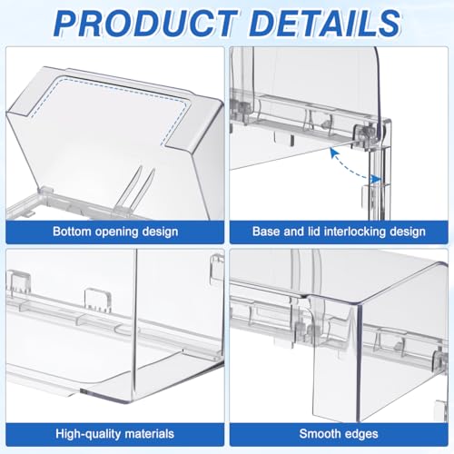 Cubierta adhesiva doble posición impermeable para cajas de interruptores de pared 5