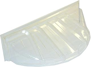 Polyethylene Lightweight Reversible Bubble Window Well Cover 42 in.Lengt...