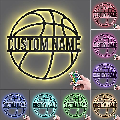 Lámpara de noche personalizada baloncesto Amabery miniatura 3