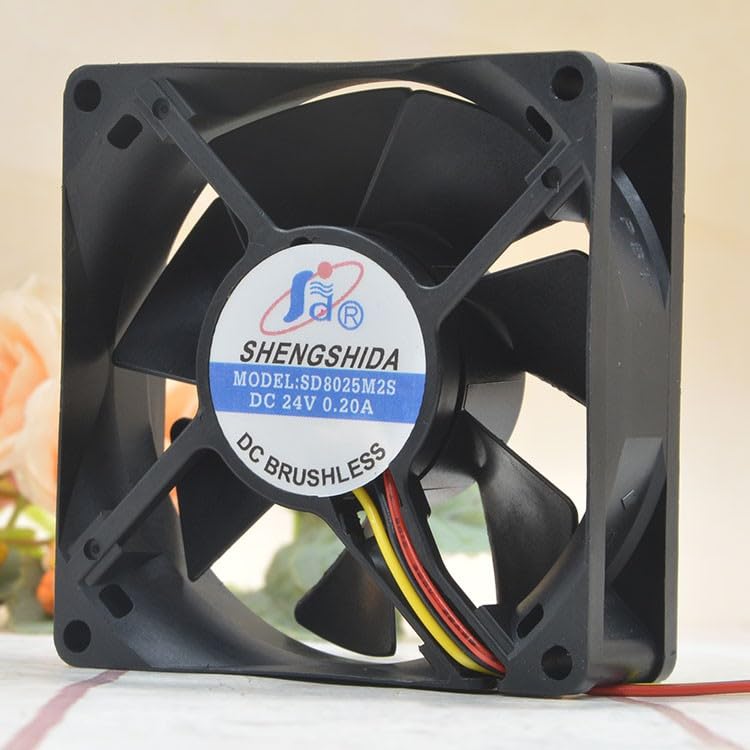 8cm 24V 0.20A SD8025M2S 8025 80 * 25 Inverter detects Alarm Fan
