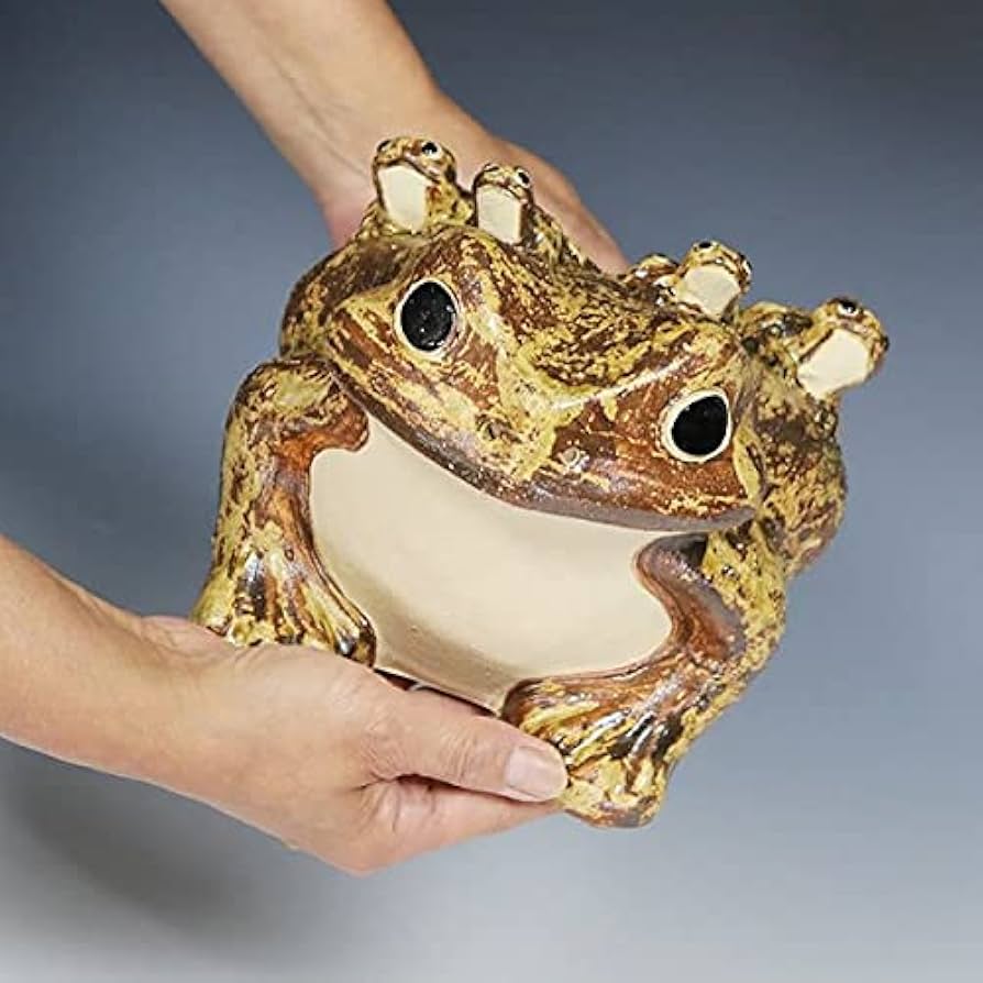 かえる 蛙 の 焼き物 Amazon.co.jp: 信楽焼 カエル 置物【福招き蛙(小) ka-0059