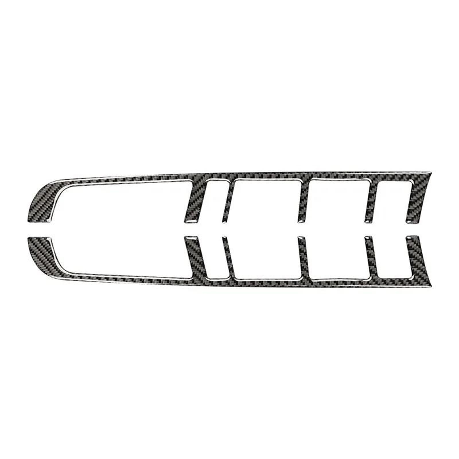 for Porsche for Macan 2014-2021 Carbon Fiber Gear Shift Panel Trim Decoration Accessories Auto Parts