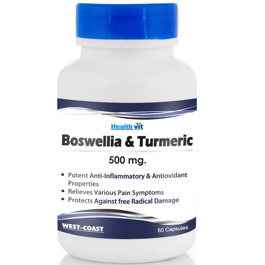 Healthvit Boswellia Turmeric Extract 500 mg - 60 Capsules (B01BGTCC9A) Amazon Price History, Amazon Price Tracker