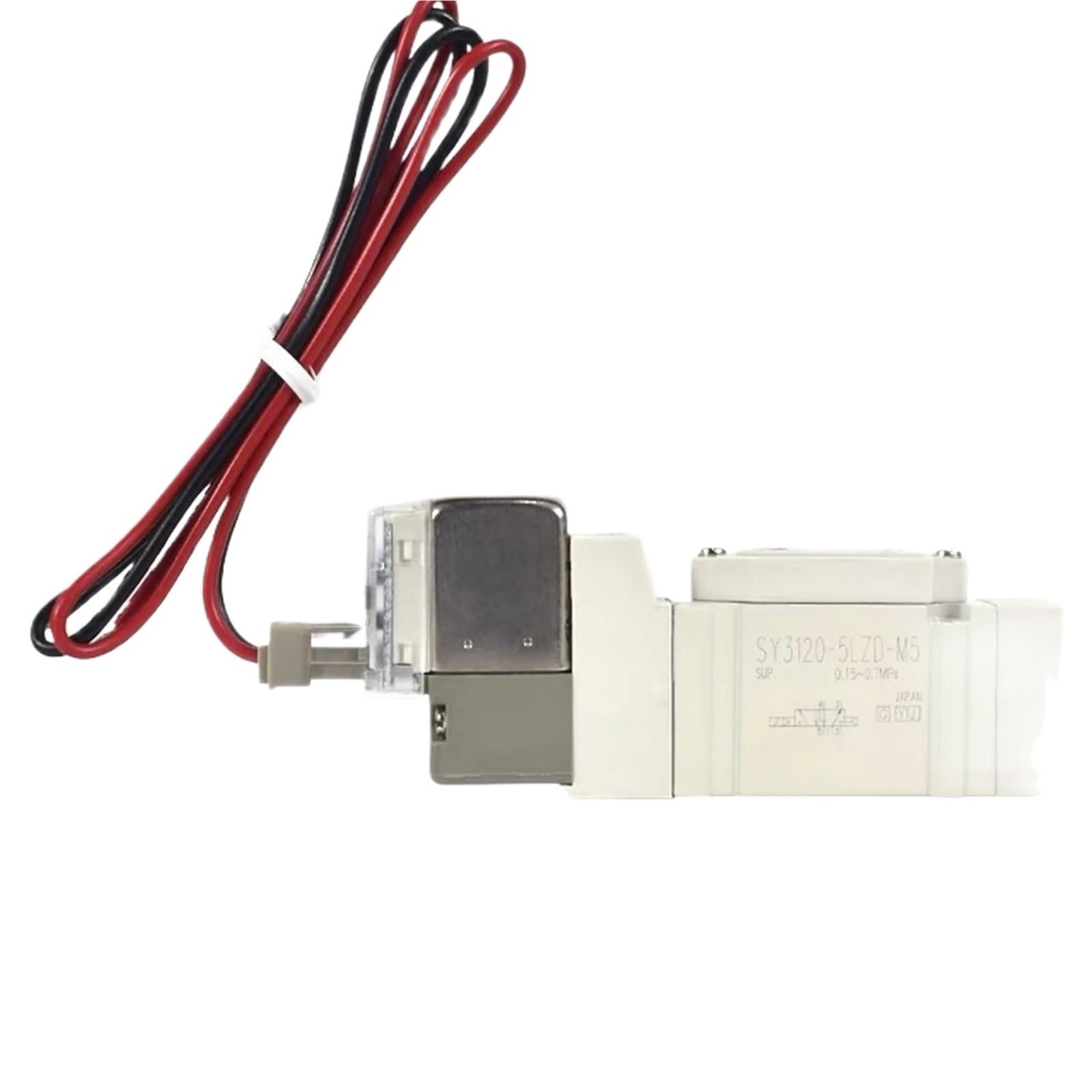 Électrovanne SY3420-5LZD-M5 pour sécuriser la pression de vos vérins M5