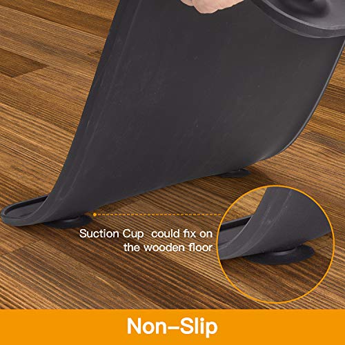 HICTOP Pet Silicone Food Bowl Mat Feeding Tray for Dog Cat with Suction Cup Non Slip Waterproof Washable