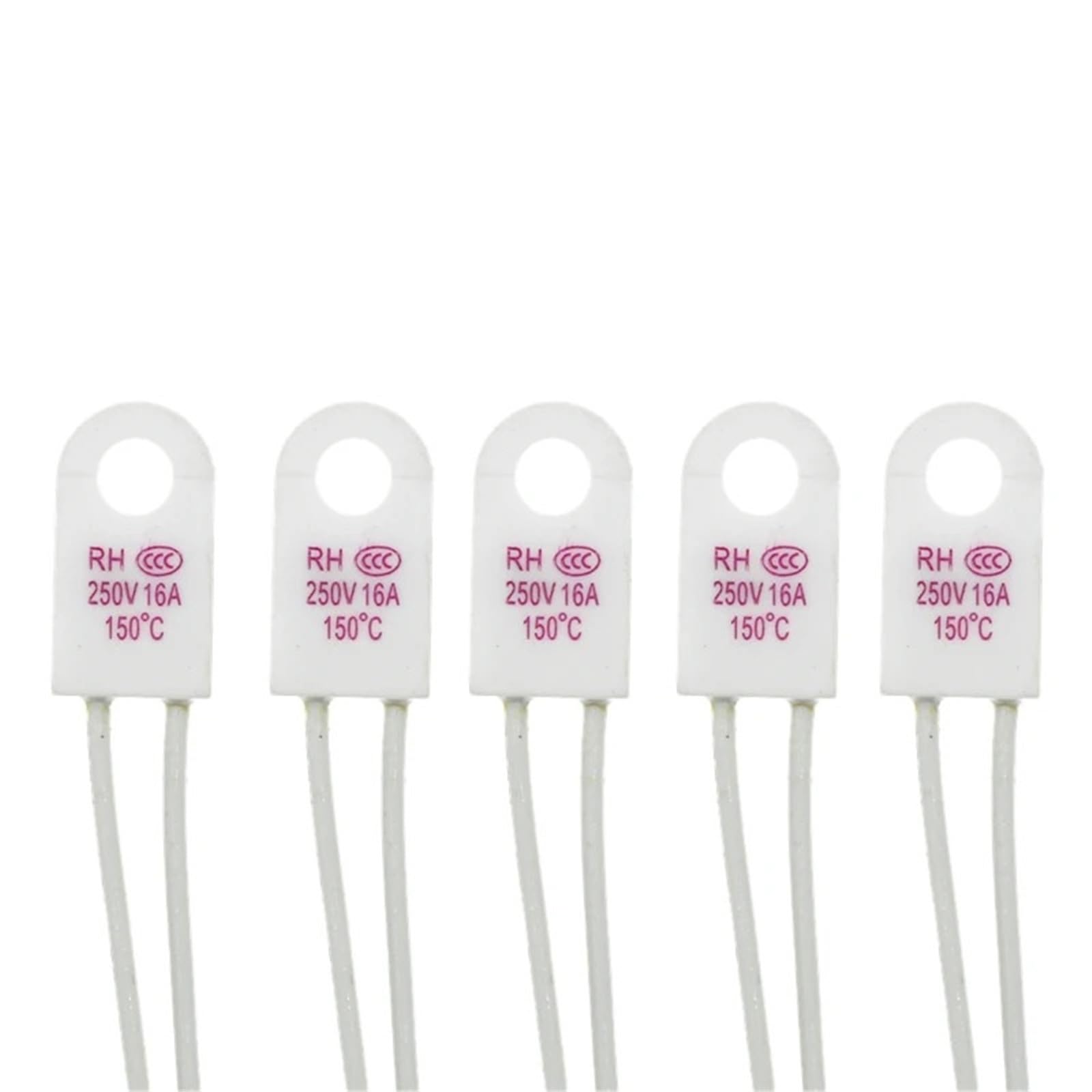 Fusible de température RH130 coupe-circuit thermique 15A 250V pour maintenance électrique - 5