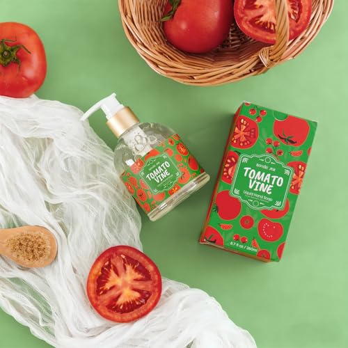 Image of ROMIIE ZOI Liquid Hand Soap with Gift Box - Tomato Vine - 260ml / 8.7 fl.oz