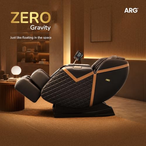 Image of ARG Healthcare Full Body Massage Chair for Pain Relief with 5 Auto & 3 Manual Mode,AI Voice Control, Zero Gravity, Foot Roller, Heating,30 Airbags,Bluetooth Speaker,LCD Controller (A2 Massage Chair)