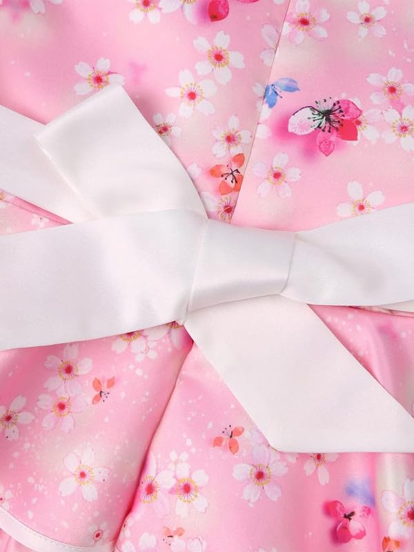 Image of Niren Enterprise Multipatteren Baby Girl's Knee Length Frocks with Digital Prints