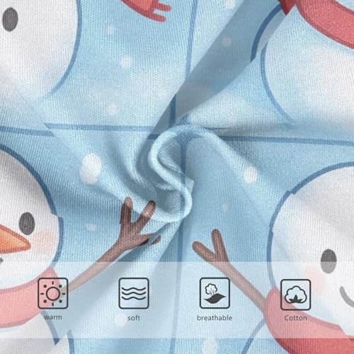 Snowman Soft and Breathable Girls' Panties Breathable Underwear for Girls in Sizes 2T,3T, 4T, 5T, 6Y and 8Y3