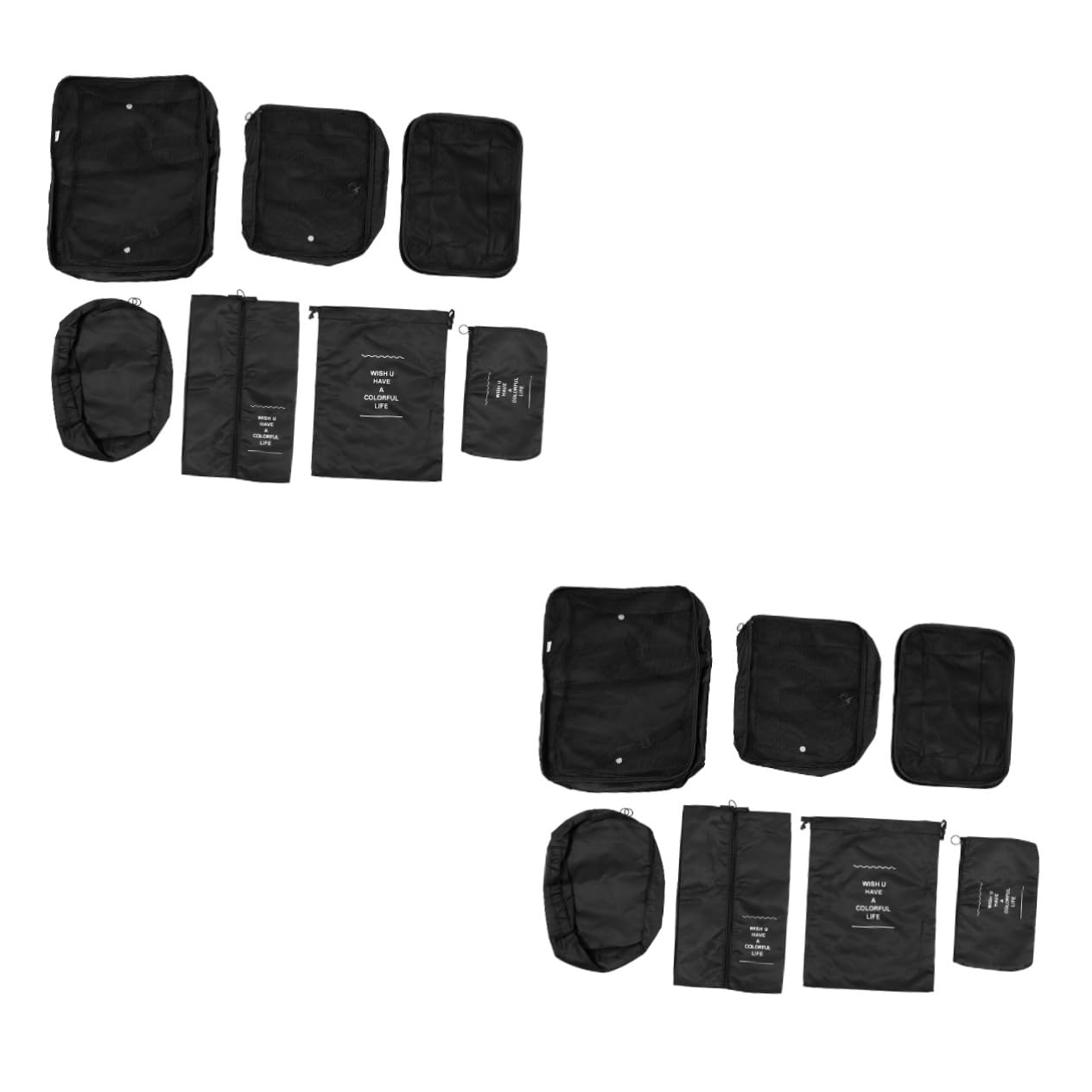 2 Sets Travel Storage Bag Luggage Organizers Travel Packing Bags Clothes Packing Bags Travel Luggage Packing Organizers Suitcase Clothing Bag Zipper Bag for Clothes Seal Polyester/2284