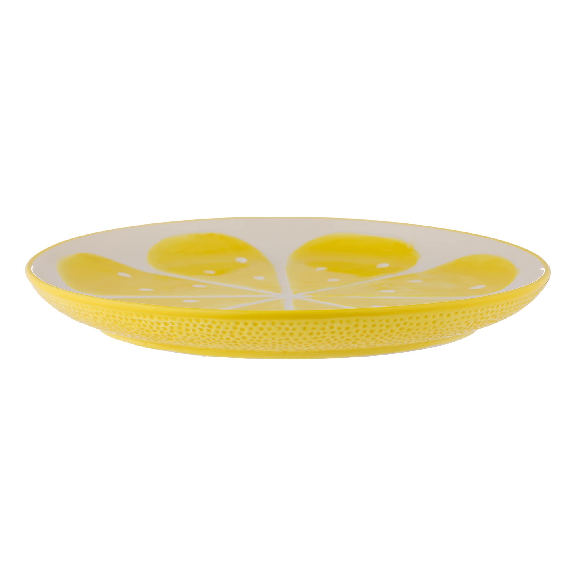 Typhoon World Foods Round Lemon Platter, 28 cm
