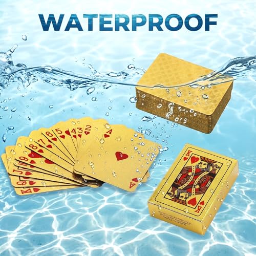 6 Barajas de Cartas de Póker Waterproof Plástico miniatura 3